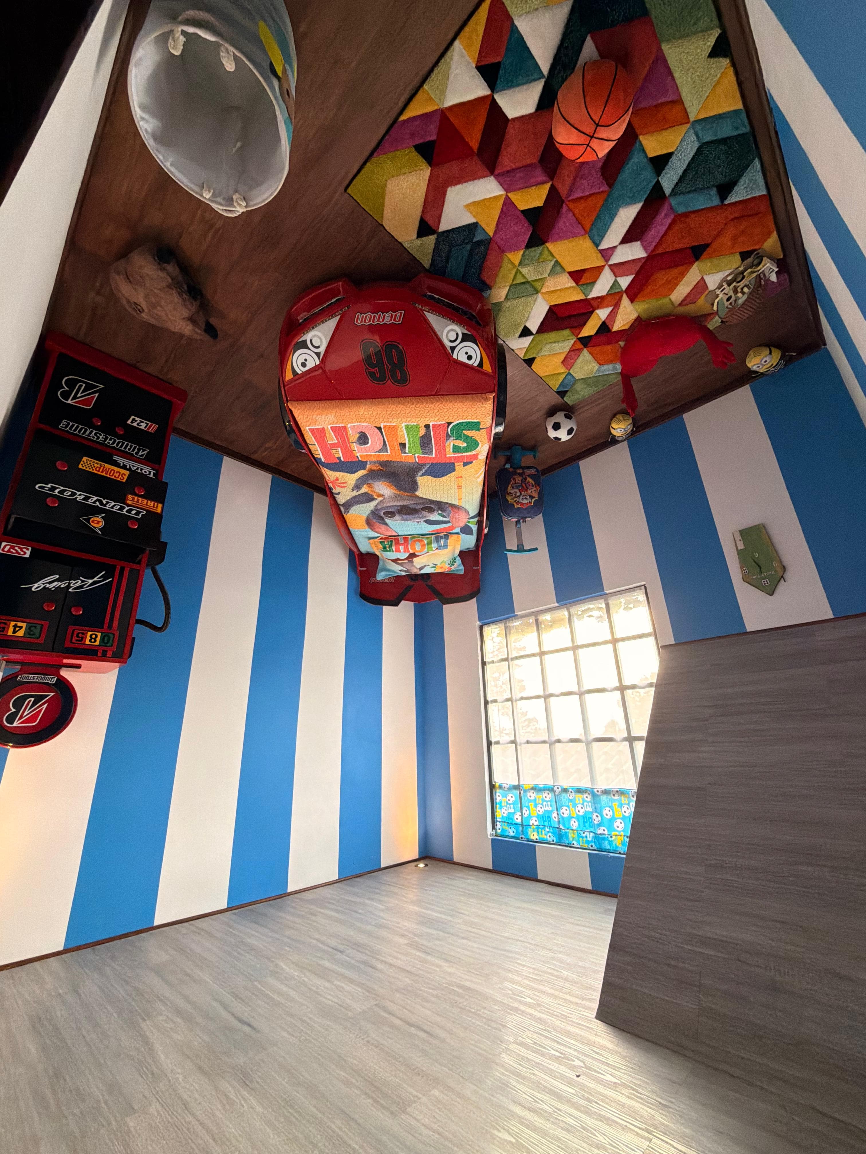 Recámara infantil al revés
